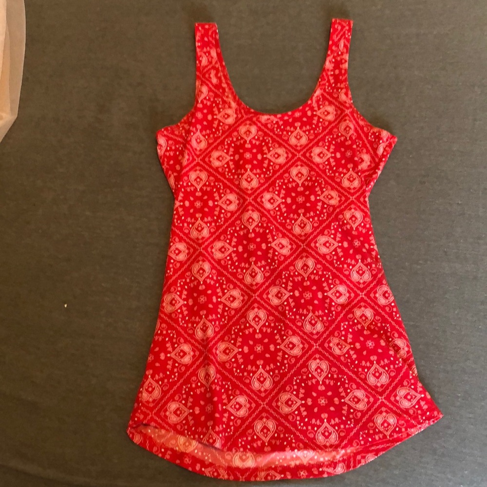 Printed tank top
